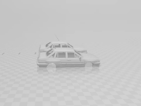 Vw santana rs 3D Print Model