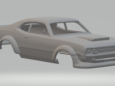 Dodge demon 3D Print Model