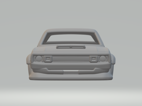 Dodge demon 3D 프린트 모델