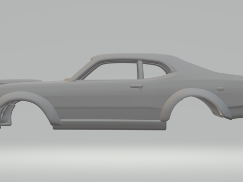 Dodge demon 3D 프린트 모델
