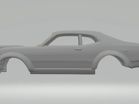 Dodge demon 3D Print Model