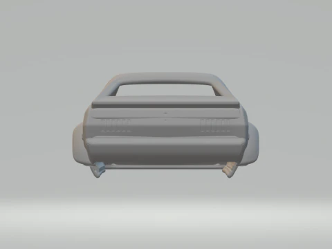 Dodge demon 3D Print Model