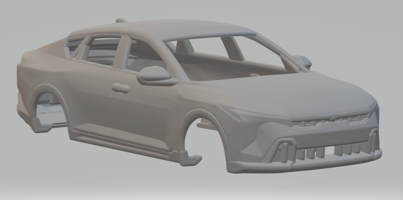 Kia k4 3D Druckmodell .c4d .max .obj .3ds .fbx .stl .blend