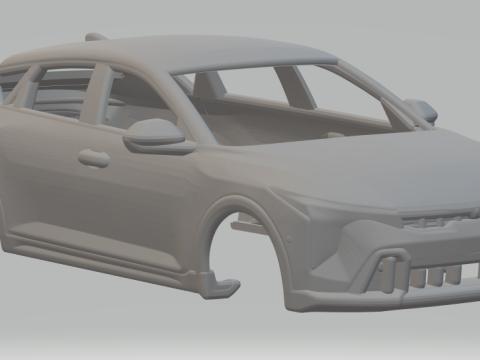 Kia k4 3D Print Model