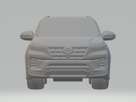 Toyota fortuner sw4 Modello di stampa 3D