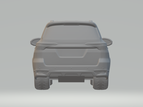 Toyota fortuner sw4 Modello di stampa 3D