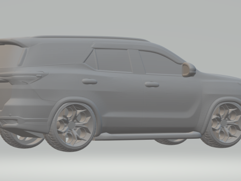 Toyota fortuner sw4 Modello di stampa 3D