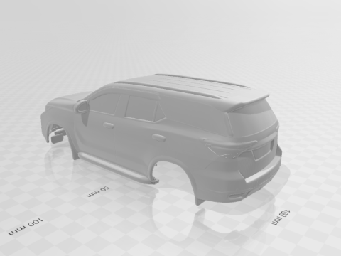 Toyota fortuner sw4 body Modello di stampa 3D