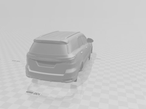 Toyota fortuner sw4 body Modello di stampa 3D