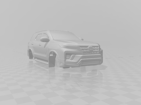 Toyota fortuner sw4 body Modello di stampa 3D