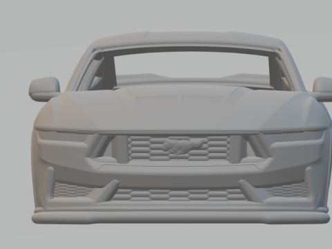 Mustang dark horse Model Cetak 3D