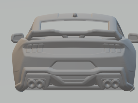 Mustang dark horse Model Cetak 3D