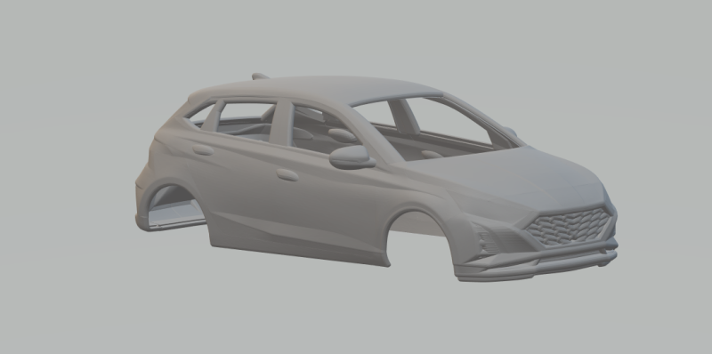 Hyundai i20 Modèles 3D en vedette .c4d .max .obj .3ds .fbx .stl .blend