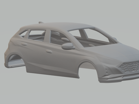 Hyundai i20 Modèles 3D en vedette