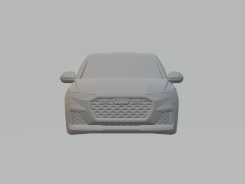 Audi q8rs closed 3D Druckmodell