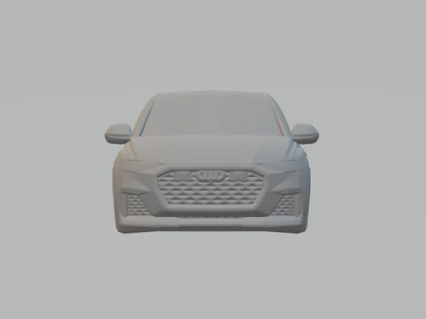 Audi q8rs closed 3D Print Model