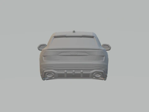 Audi q8rs closed 3D Print Model