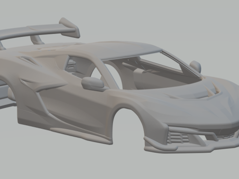 Chevrolet corvette zr1 3D Print Model