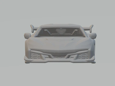 Chevrolet corvette zr1 3D Print Model