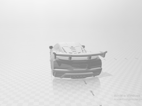 Chevrolet corvette zr1 closed 3D 打印模型