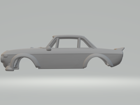 Lancia fluvia 3Dプリントモデル