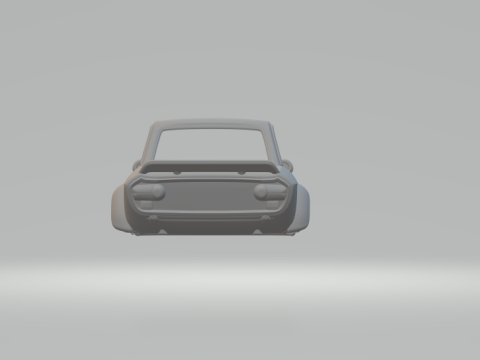 Lancia fluvia 3Dプリントモデル