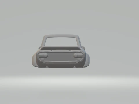 Lancia fluvia 3D Print Model