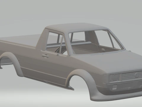 Volkswagen caddy race 1 3D Print Model