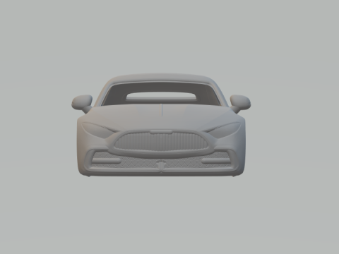 Mercedes-Benz Maybach SL 3D Print Model