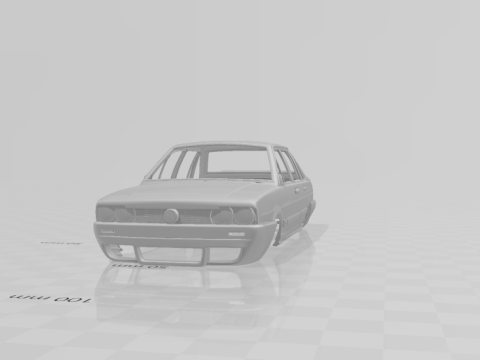 Vw santana tuning brazil 3D Print Model