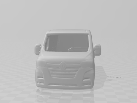 Renault master 3D Print Model
