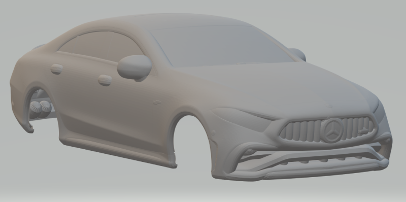 Mercedes benz cls Model Cetak 3D .c4d .max .obj .3ds .fbx .stl .blend