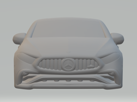 Mercedes benz cls Model Cetak 3D