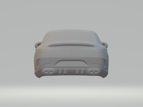 Mercedes benz cls Model Cetak 3D