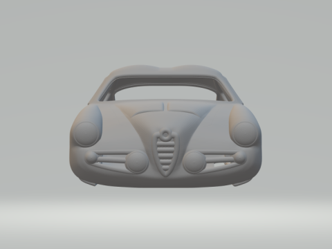 Alfa romeo ssz 3D 프린트 모델