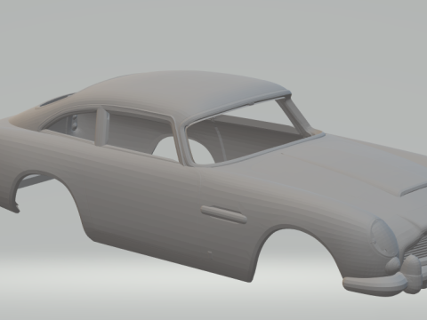 Aston martin db5 gt Modelo de Impressão 3D