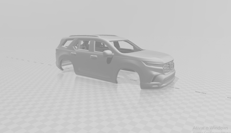 Pilot Model do druku 3D .c4d .max .obj .3ds .fbx .stl .blend 