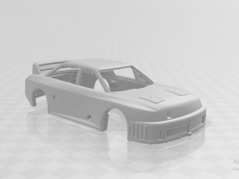 Audi imsa Modelo de Impressão 3D