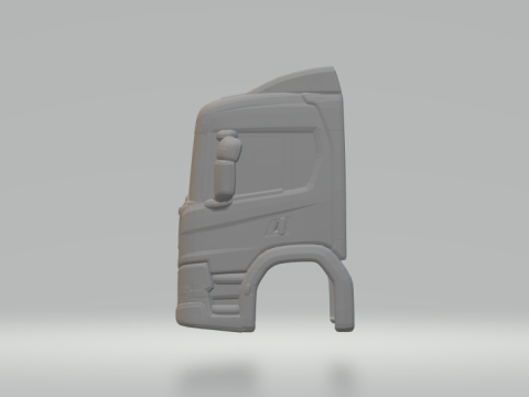 Scania p cabin Model Cetak 3D