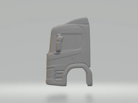 Scania p cabin 3D Print Model
