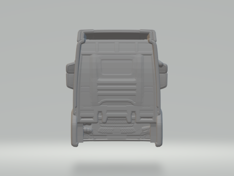 Scania p cabin Model Cetak 3D