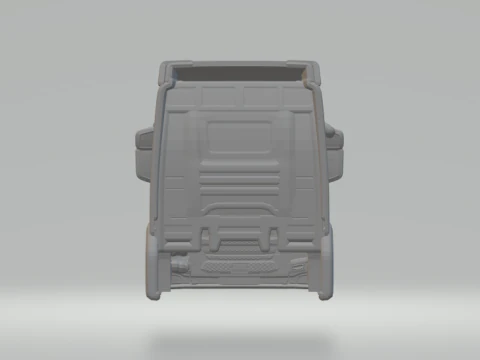 Scania p cabin 3D Print Model