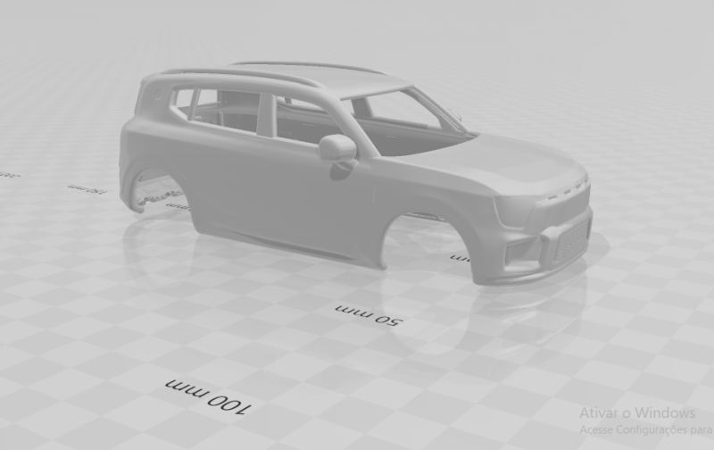 Smart 5 Model do druku 3D .c4d .max .obj .3ds .fbx .stl .blend