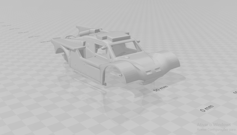 Smg rally dakar Modello di stampa 3D .c4d .max .obj .3ds .fbx .stl .blend