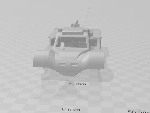 Smg rally dakar 3D Print Model