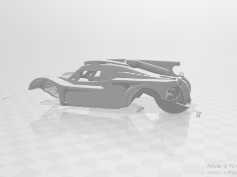 Smg rally dakar 3D Druckmodell