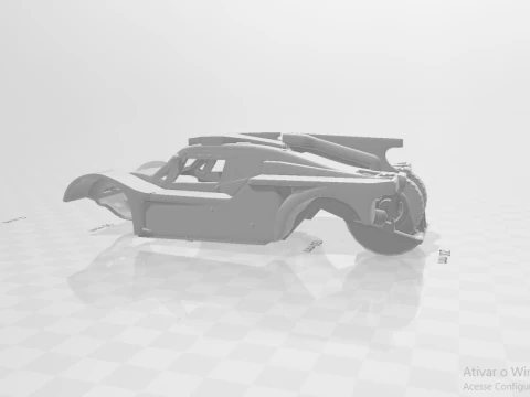 Smg rally dakar 3D Print Model