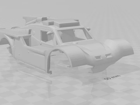 Smg rally dakar 3D Print Model