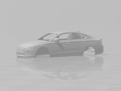 Skoda octavia Modelo de Impressão 3D
