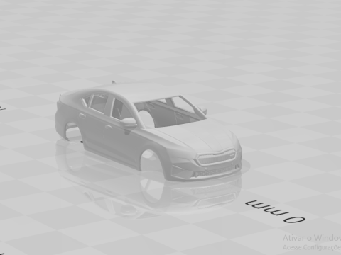 Skoda octavia Modello di stampa 3D